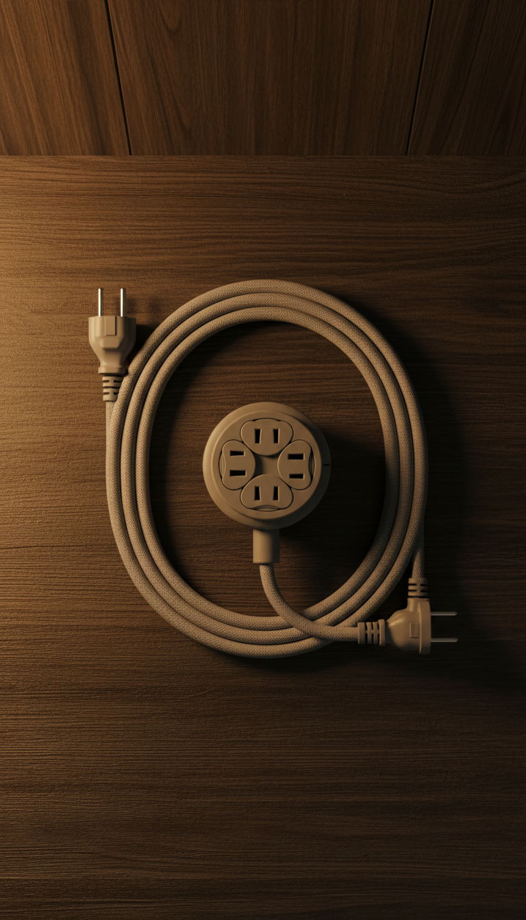 Eco Power Extension Cord in a new setting